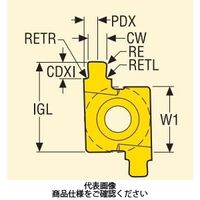 セコ・ツールズ・ジャパン 溝入れ用チップ 20NR3.0ST:CP500 20NR3.0STCP500 1セット(2個)（直送品）