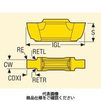 旋削 MDT用チップ LCGA130301ー0165ーFG:CP500 LCGA130301-0165-FGCP500 1セット(10個)（直送品）