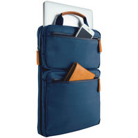 パソコンケース PCバッグ ～13.3インチ 取っ手付 Chromebook 縦型 ネイビー BM-IBHCV13NV エレコム 1個
