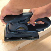 WHATNOT　電動サンダー (布ヤスリ付き) SDS-200WN（直送品）