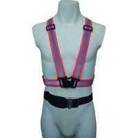 伸縮素材反射付ベスト リフレックスV 蛍光イエロー RV-402Y 熱田資材