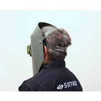 日本光器製作所 溶接面 603型 緑 開閉窓タイプ 106-0310（直送品）