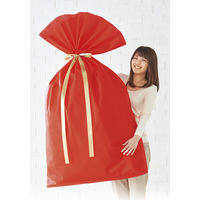 ササガワ ソフトバッグ 超BIG W レッド 1P 50-3751 1枚袋入