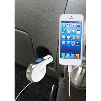 カシムラ DC充電器 リール 2.4A LN WH KL-35 1個