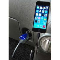 カシムラ DC充電器2.4A LN BKーBL KL-6 1個