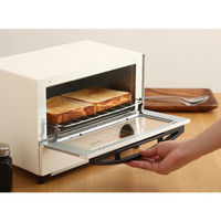 アイリスオーヤマ オーブントースター 幅31×奥行23.5×高さ22cm トースト2枚焼き ホワイト EOT-011-W １台