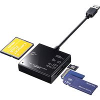 サンワサプライ USB3.1 マルチカードリーダー ADR-3ML39BK 1個（直送品）