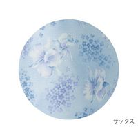 大西衣料 上下別売りパジャマ(婦人用) 大きめボタン上着 サックス S 7-6157-01 1枚（直送品）