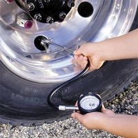 大橋産業 タイヤゲージ ダイヤフラム式デュアルタイプ 161 1個