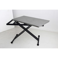 【軒先渡し】東馬 リート 昇降テーブル 幅1100×奥行580～1130×高さ385～725mm 54670660 1台（直送品）