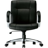 藤沢工業 TOKIO FTXシリーズ マネージャーチェア FTX-7V ブラック 1脚（取寄品）