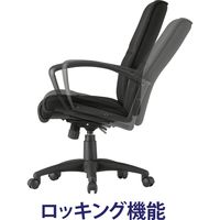 藤沢工業 TOKIO FTXシリーズ マネージャーチェア FTX-3 ブラック 1脚（取寄品）