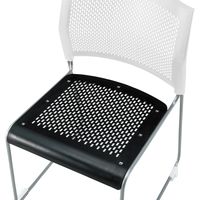 藤沢工業 TOKIO NSB・NSWシリーズ スタッキングチェア NSW-T10 ブラック 1セット（4脚入）（取寄品）