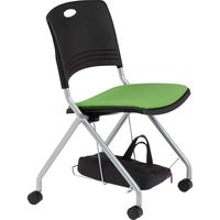 藤沢工業 TOKIO FNCシリーズ ミーティングチェア FNC-K5T ライトグリーン 1セット（4脚入）（取寄品）