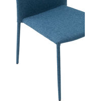 藤沢工業 TOKIO リフレッシュチェア CSL-5 ブルー 1セット（4脚入）（取寄品）