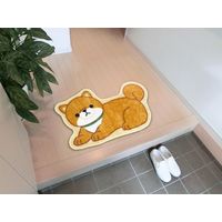 明邦 豆しばトイレマット 茶 MEIHO_ME69（直送品）