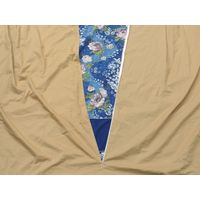 宮地商事 ベロアパッチワークこたつ布団カバーブルー 205×285cm a1423710（直送品）