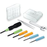 サンケーキコム ドライバーセット(6本組ドライバー小ピンセット・ミニモンキー付) DRSーS2 1セット