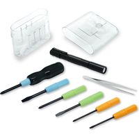 サンケーキコム ドライバーセット（6本組ドライバー大ピンセット・LEDペンライト付） DRS-B2 1セット（直送品）