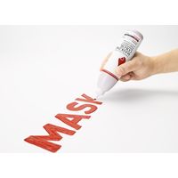 太洋塗料 MASKING COLOR マスキングカラー Sサイズ シルバー（メタリック） OP902S 1セット（3個入）（直送品）