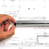 シンワ測定 三角回転スケール15cm尺目盛 74979 1個