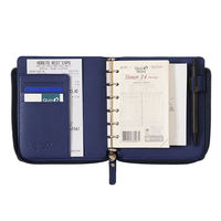 クオバディス 通年商品 システム手帳カバー ミニ6穴サイズカバー タイマー14/クラブ Lジップカバー フランボワーズ 1冊（直送品）