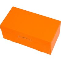 ヤマニパッケージ マルチギフトBOX（S） 茶/オレンジ 20-785BO 1ケース（200：50枚全面包装）（直送品）