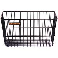 リンエイ 強力新聞カゴ ブラック F-8（直送品）