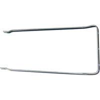 リンエイ 新聞カゴ バイク用取付金具付 ホワイト F-7（直送品）