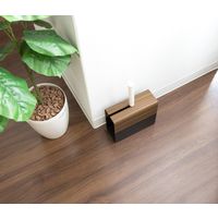 宮武製作所 TEER（ティール） ハンディクリーナースタンド 幅200×奥行80×高さ165mm ブラウン HC-1100M_BR 1個（直送品）