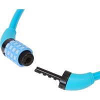 リンエイ ナンバーセットショートワイヤーロック レッド P-4273S（直送品）