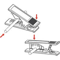 ALLIGATOR ハイドローリックホースカッター ブルー HK-CUT001（直送品）