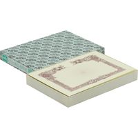 キングコーポレーション 出資証券 クリーム 紫 No.11 裏ナシ　100枚入×2箱 260201（直送品）