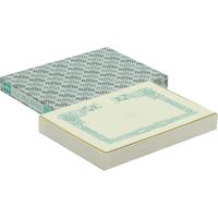 キングコーポレーション 出資証券 クリーム 藍 No.13 裏ナシ　100枚入×2箱 260203（直送品）