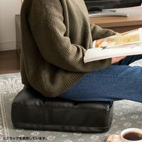 宮武製作所 レザークッション ブラック CN-380_BK 1個