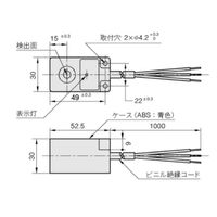 アズビル 直流3線式角形近接スイッチ FL2ー12A6SーF 1個（直送品）