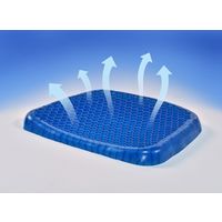 ファミリー・ライフ 快適ジェルクッション ブルー a20843（直送品）