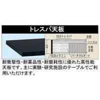 サカエ サイド実験台(キャビネットワゴン2台・引出し付) STAー15LAC 1個（直送品）