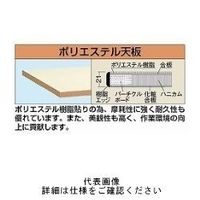 軽量高さ調整作業台(TKK6タイプ/均等耐荷重200kg/ポリエステル天板/H725~925mm/移動式) TKK6ー187PJCI 1個（直送品）