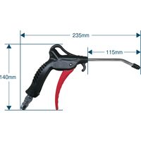 フローバル 樹脂製コンパクトダスターガン PAD-002 1個