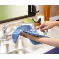 山崎産業 MICROTH 水拭きガラスクロス 19930000000000 1箱(6個入)