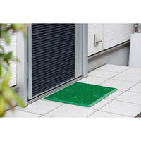 山崎産業 泥っぷマット #1 グリーン 4686000001Y3G 1箱(1枚入)