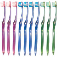 西脇工業 スリムフィット歯ブラシ 山切りカット ふつう 4904453551125 1セット(1本×40)（直送品）