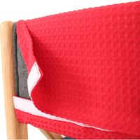 市場 E-Toko（イイトコ） キッズチェア カバーリングセット ナチュラル/レッド JUC-2877NA/JUC-2891RD 1セット（直送品）