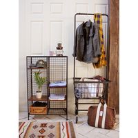 市場 anthem アンセム カートハンガー 幅570×奥行450×高さ1680mm ブラック ANH-2738BK/ 1台（直送品）