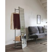 市場 anthem Mirror Hanger ANH-3047BR 1台 幅350×奥行450×高さ1600mm スタイルミラー 姿見 ハンガーラック