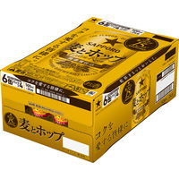 サッポロビール 新ジャンル　麦とホップ 500ml 1箱（24缶入）