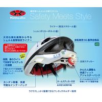 オージーケーカブト スクールヘルメット ホワイト SN-10（直送品）