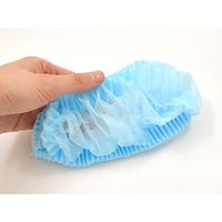 メディテックジャパン モブキャップ 青 00365695 1000枚(100×10)（直送品）