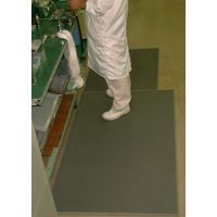 疲労軽減マット穴なし ORTHO MATS グレー 51×61 クリーンテックス・ジャパン（直送品）